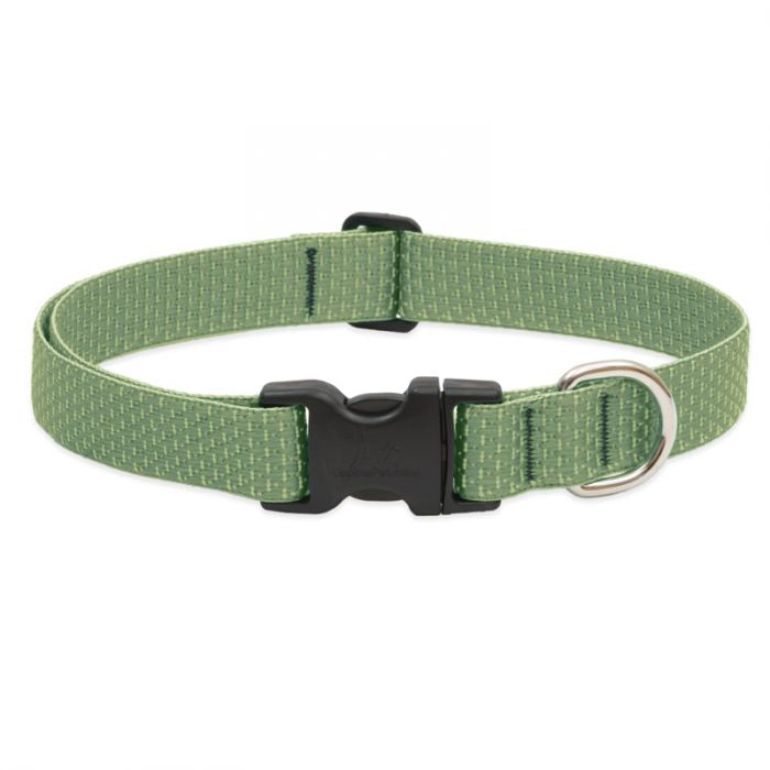 Lupine - 1" Adjustable Eco Dog Collar - Granite