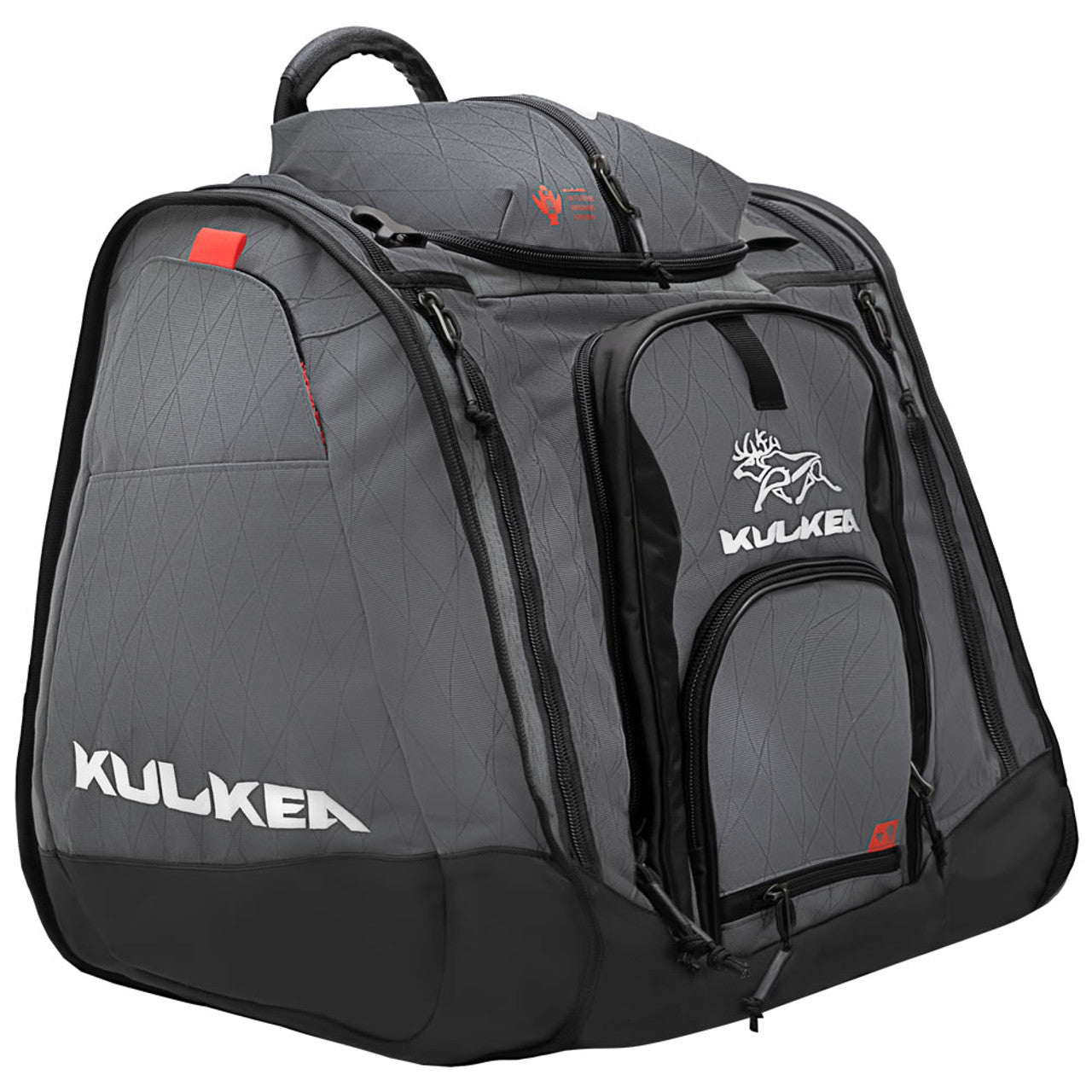 Kulkea - Boot Trekker Boot Bag - Diamond Grey Red