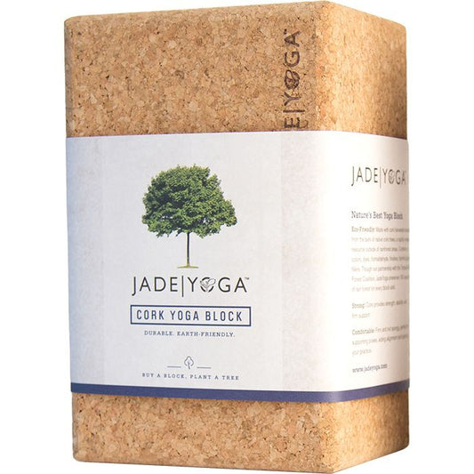 Jade Yoga - Large Cork Block