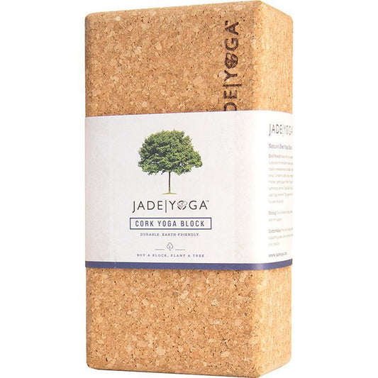 Jade Yoga - Small Cork Block