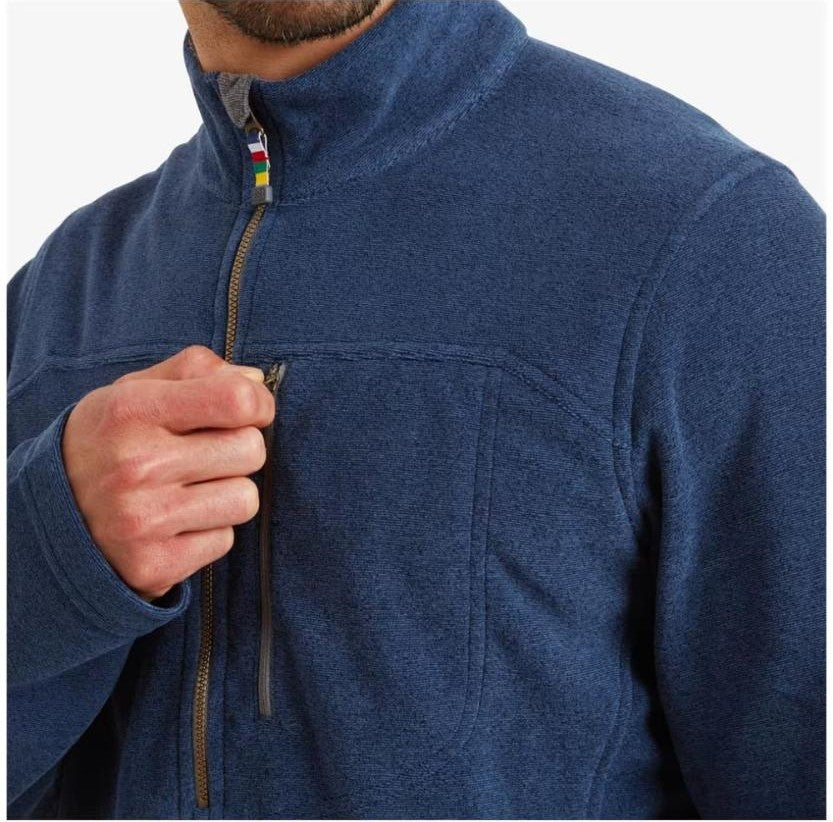 Sherpa - Rolpa Eco 1/4 Zip - Men's - Rathee Blue