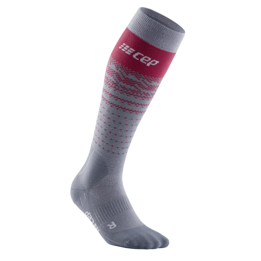 CEP - Ski Thermo Merino Socks - Women's - Black/Grey