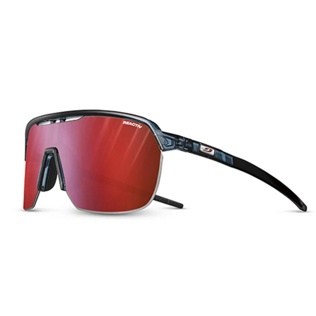 Julbo - Frequency - Translucent Blue / Black; Reactiv 0-3 High Contrast