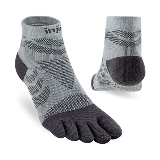 Injinji - Womens Ultra Run Mini Crew - Slate