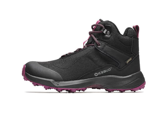 Icebug - Pace3 BUGrip GTX - Women's - Black/Darkhibiscus