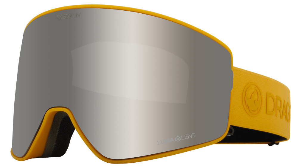 Dragon Goggles - PXV2 with Bonus Lens - Wash; Silver Ion/Amber
