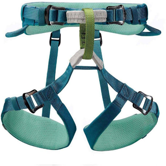 Petzl - Macchu Kids' Harness - Atlantic Blue