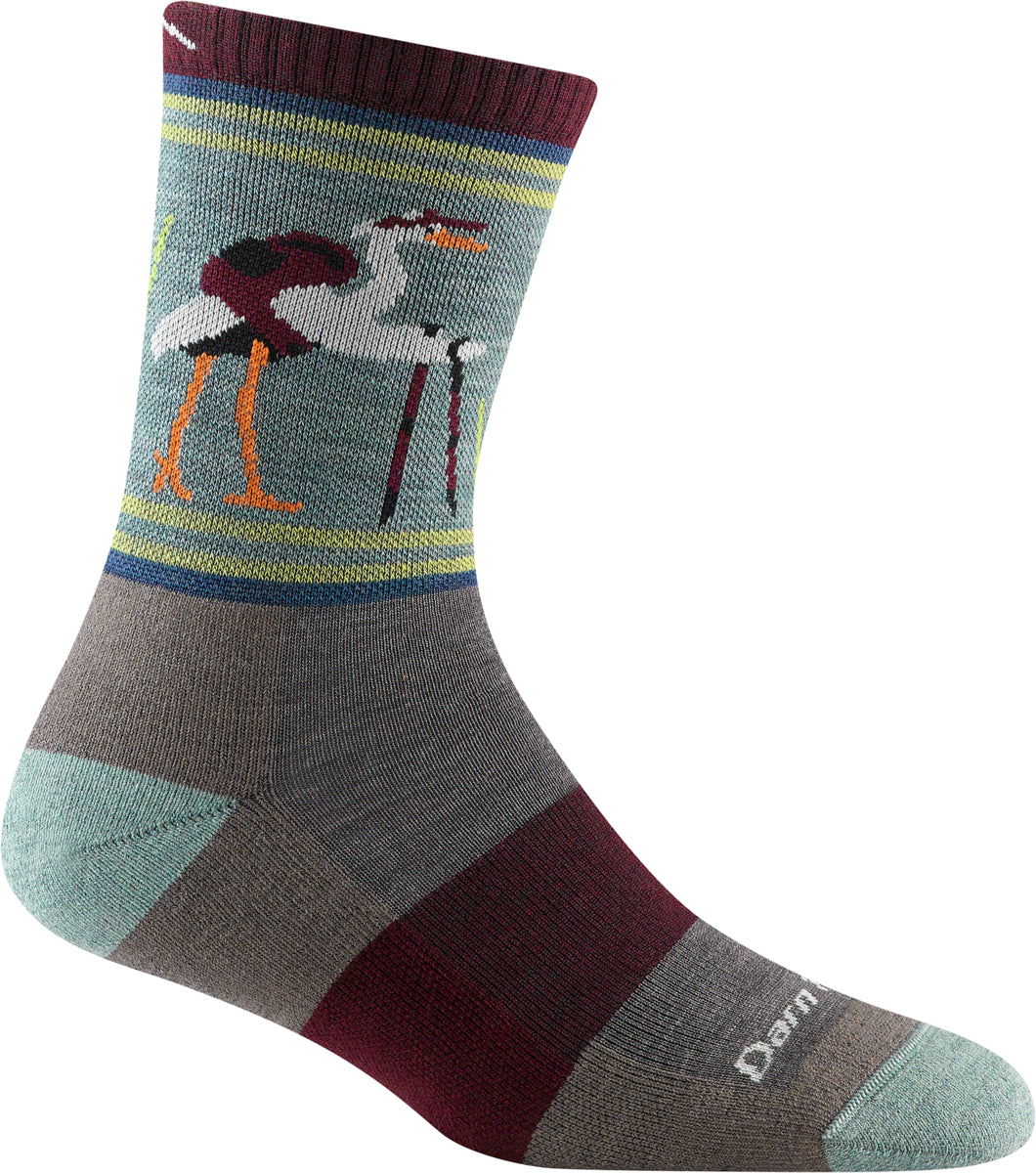 Darn Tough - Critter Club Micro Crew Lightweight with Cushion - Women's - Taupe