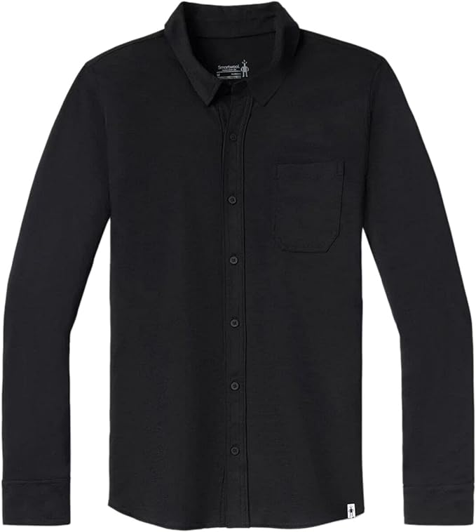 Smartwool - Long Sleeve Button Up - Men's - Black