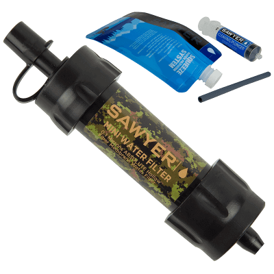 Sawyer - Mini Water Filter - Green