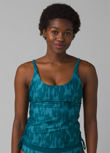Prana - Melody Women's Tankini - Deep Verde Ikat