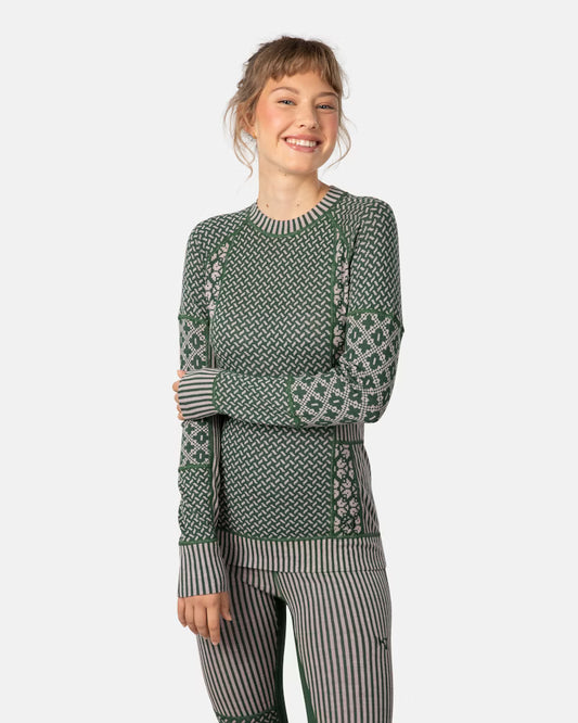 Kari Traa - Smekker Long Sleeve Baselayer - Thyme