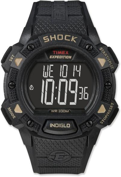 Timex - Expedition Shock Watch - Blk Resin Strp