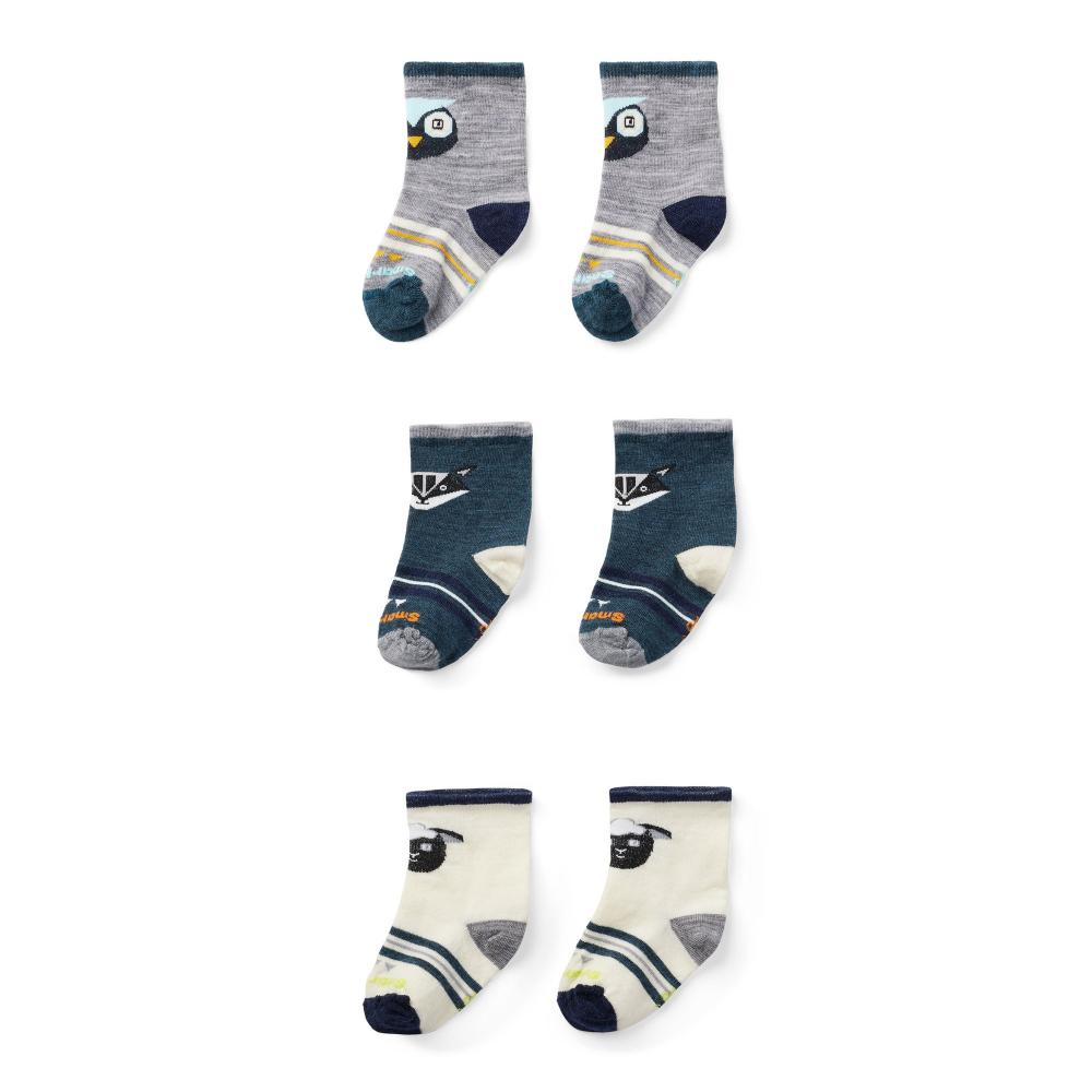 Smartwool - Toddler Trio Socks - Twilight Blue