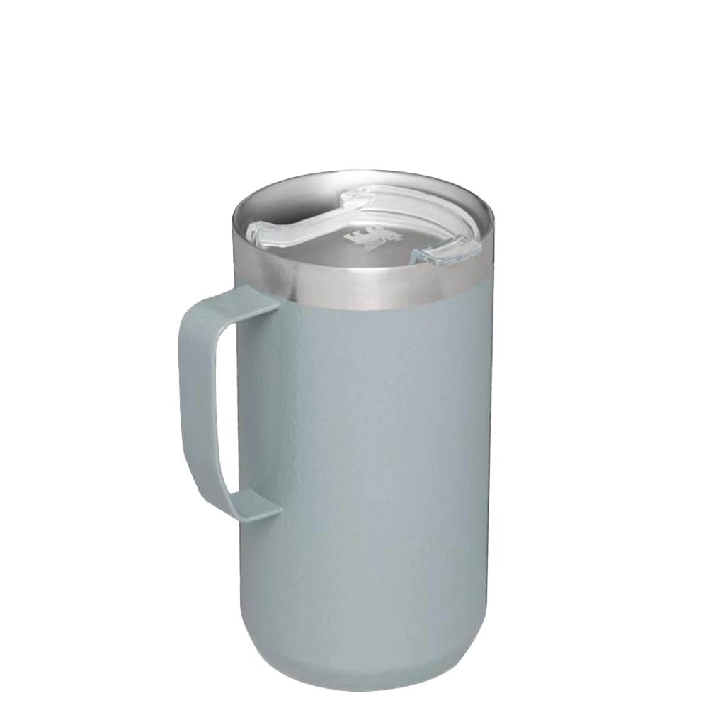 Stanley - Stay-Hot Camp Mug 24oz - Hammertone Silver