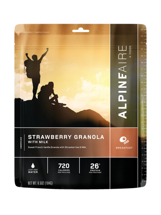 Alpine Aire - Strawberry Granola with Milk