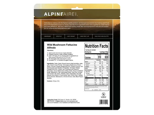 AlpineAire - Wild Mushroom Fettuccine Alfredo