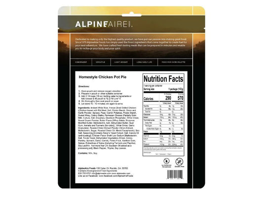 AlpineAire - Homestyle Chicken Pot Pie
