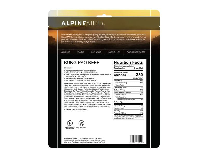 AlpineAire - Kung Pao Beef