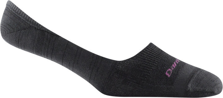 Darn Tough - Top Down Solid No Show Invisible Lightweight - Black