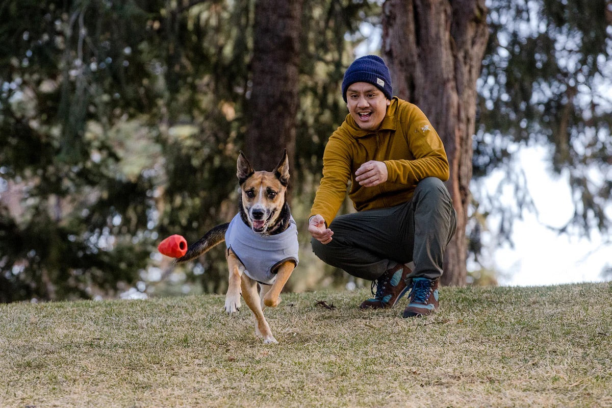 Ruffwear - Gnawt-A-Cone Toy - Red Sumac