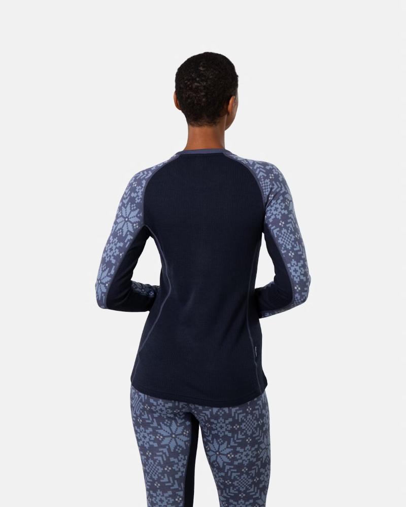 Kari Traa - Edith Long Sleeve - Women's - Dusty Midtone Blue