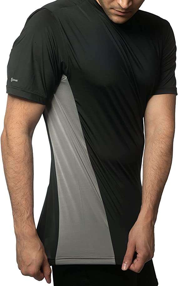SG Edge - AntiMicrobial Short Sleeve T-Shirt Men's - Black/Grey