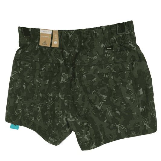 Prana Halle E-Waist Short II W 6 Green Camo