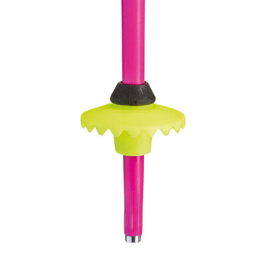 Leki - Swtch Pow Poles - Pink Neon Yellow