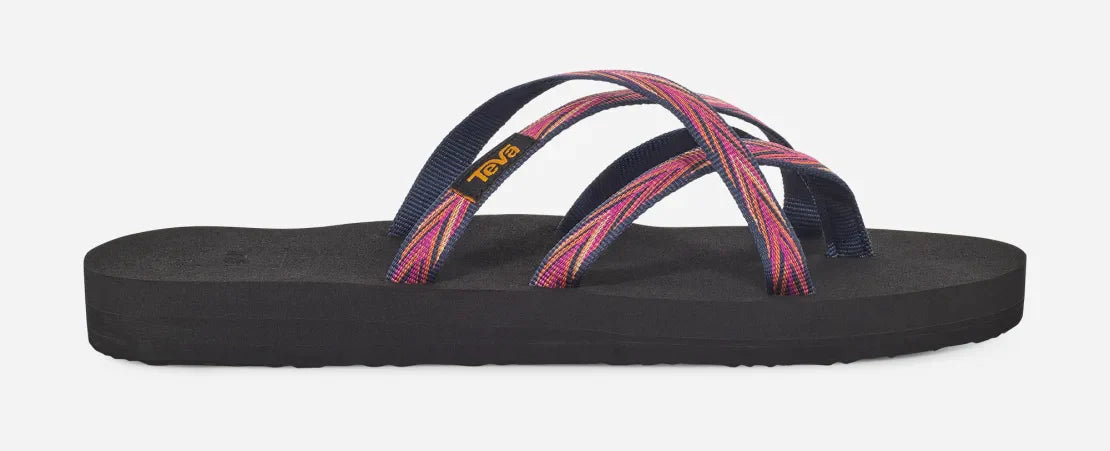 Teva - Olowahu - Big Kids' - Palms Indigo/ Rose Violet