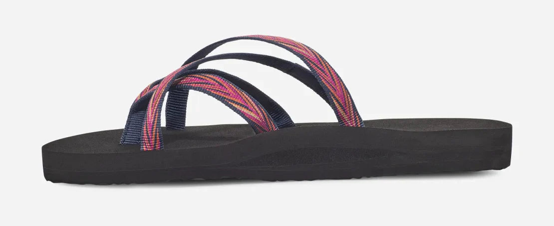 Teva - Olowahu - Big Kids' - Palms Indigo/ Rose Violet