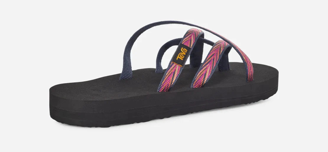 Teva - Olowahu - Big Kids' - Palms Indigo/ Rose Violet