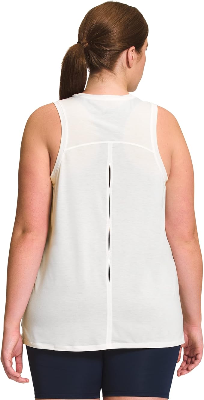 The North Face - Wander Slitback Tank - Women's Plus - Tnf Light Grey Heather