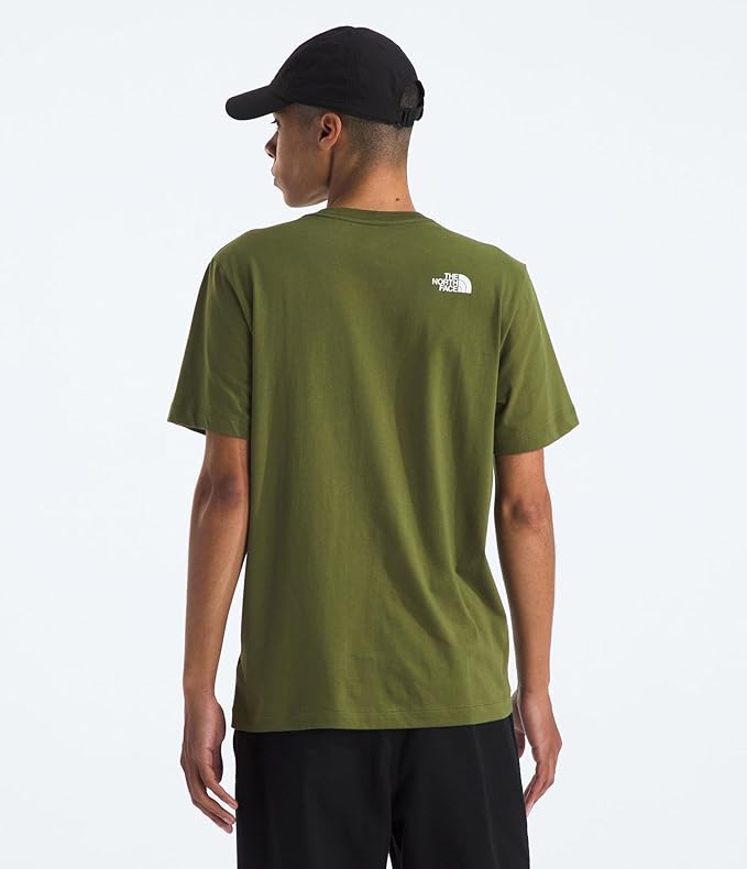 The North Face - Short Sleeve Core Half Dome Tee - Men's - Woodland Green/TNF White