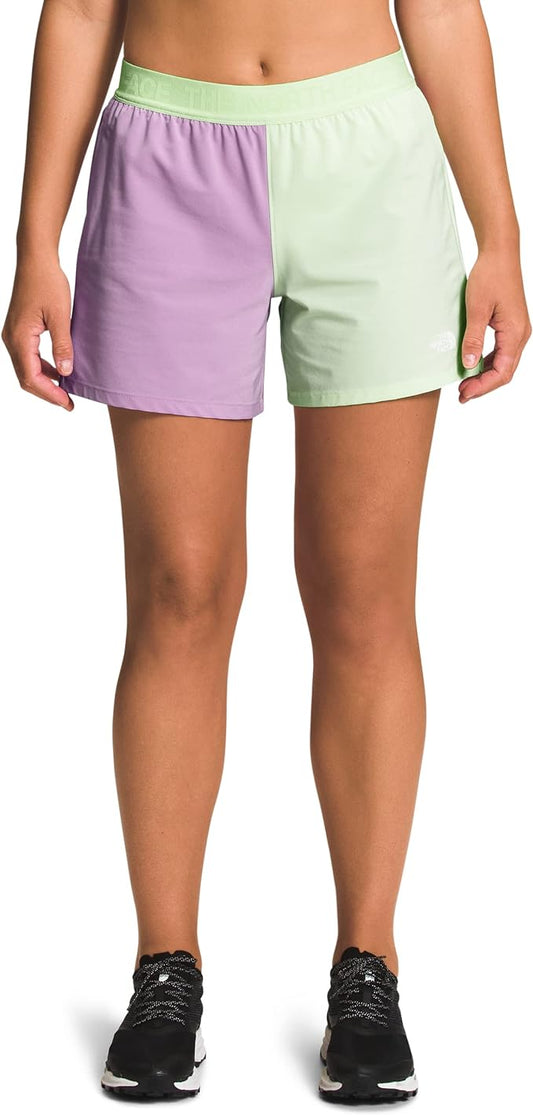 The North Face - Wander Short - Women's - Lupine/Lime Cream