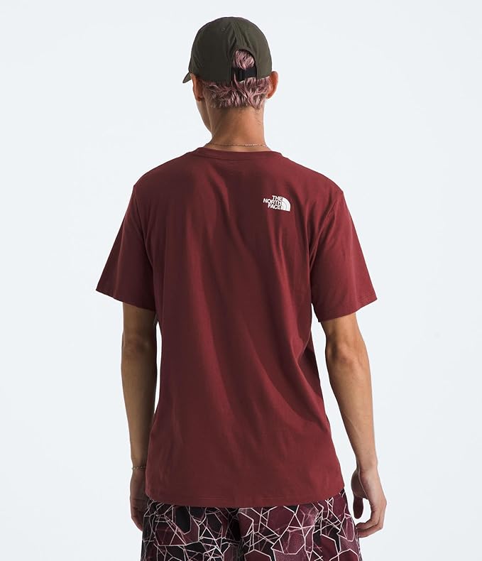 The North Face - Short Sleeve Core Half Dome Tee - Men's - Sumac/TNF White