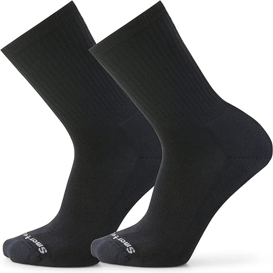 Smartwool - Everyday Solid Rib Crew 2 Pack - Medium Gray