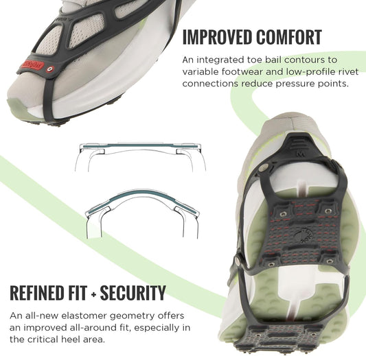 Kahtoola - NANOspikes - Charcoal/Red