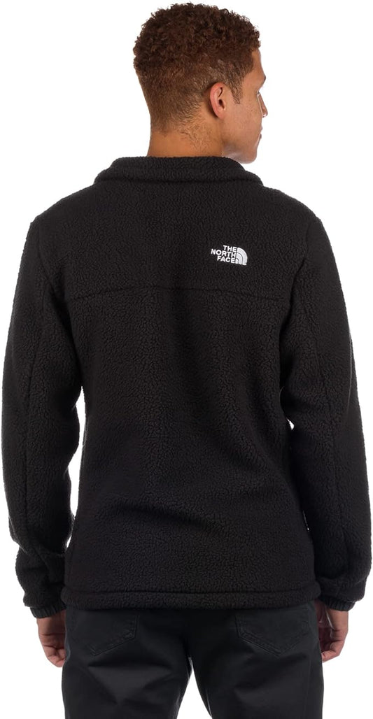 The North Face - Parkview Fleece 1/4 Snap - Men's - Tnf Black/Asphalt Grey