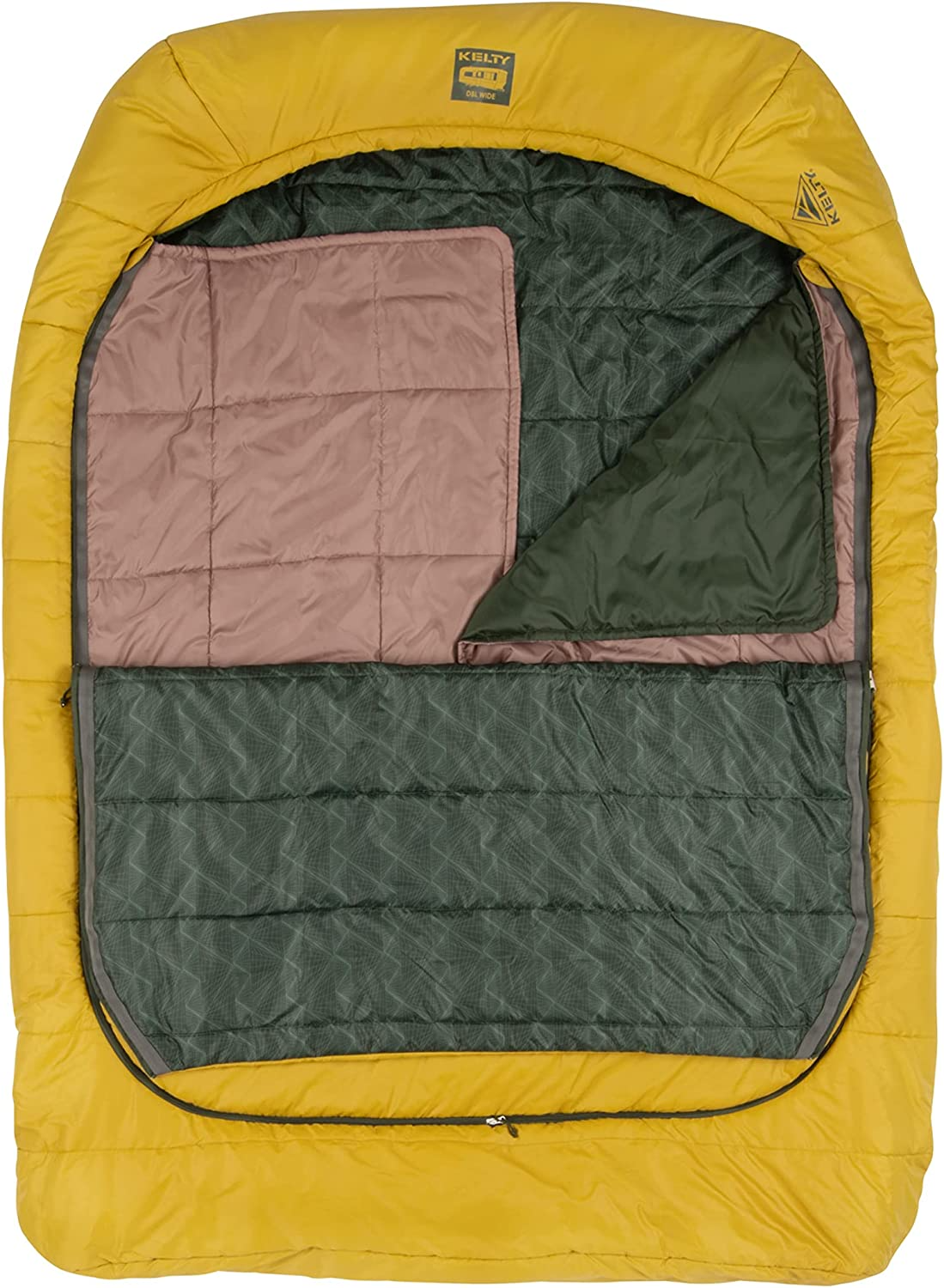 Kelty - Tru.Comfort Doublewide 20F - Olive Oil/Gamescape