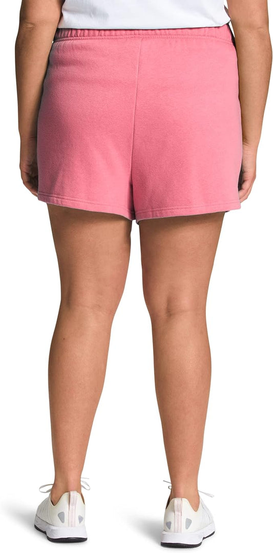 The North Face - Half Dome Fleece Short - Women's Plus - Tnf Black/Tnf White