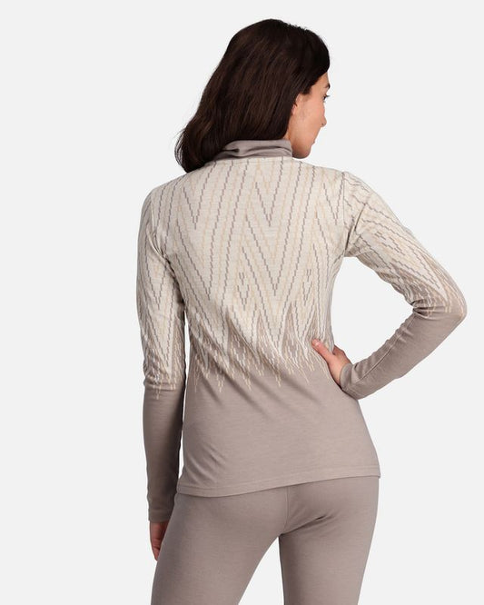 Kari Traa - Juliane Wool Half Zip - Wgrey