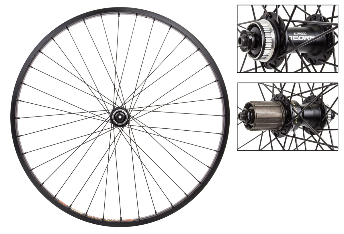 Wheel Master - 26X1.5 Qr Black 8-10Sp Set
