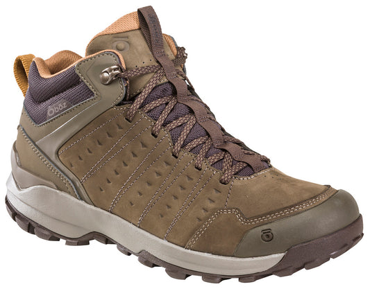Oboz - Sypes Mid Leather Waterproof - Men's - Gunmetal
