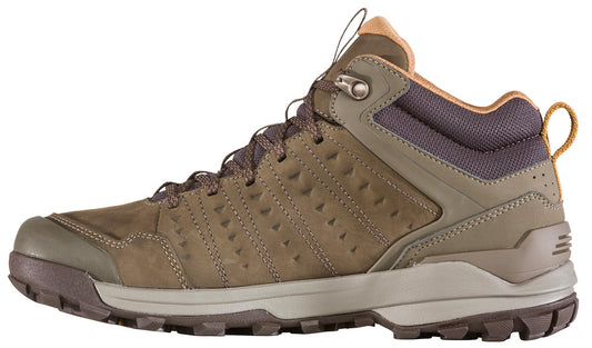 Oboz - Sypes Mid Leather Waterproof - Men's - Cedar Brown