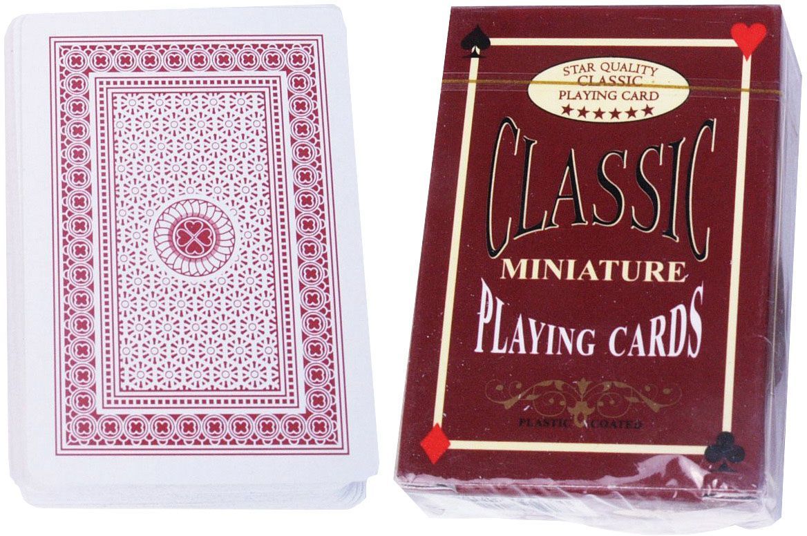 Classic Games - Miniature Playing Cards