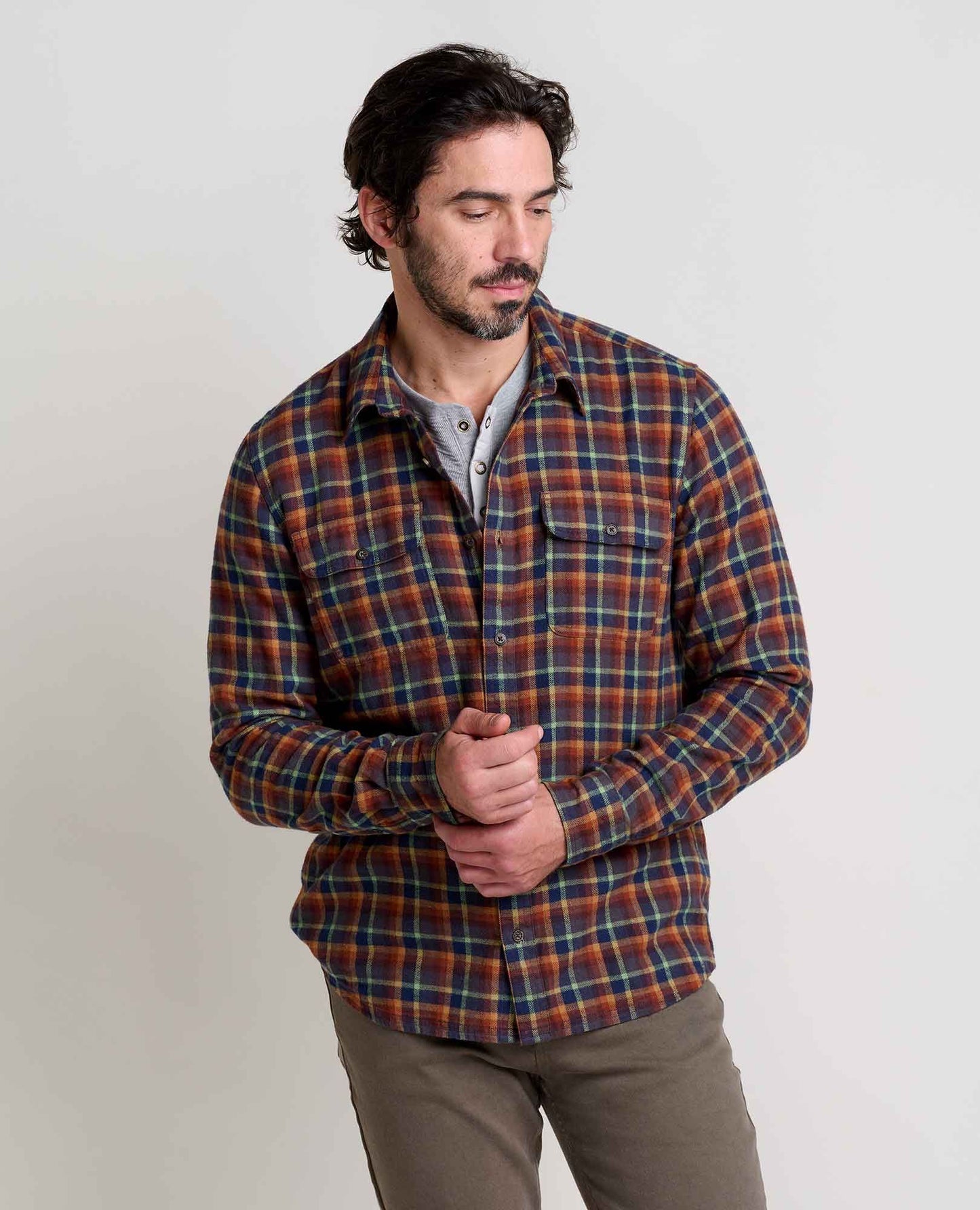 Toad and Co - Creekwater Long Sleeve Shirt - Dark Roast