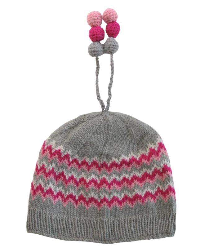 US Sherpa - Thame Pom Tassel Hat - Wave
