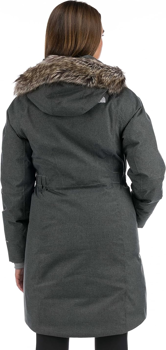 The North Face - Jump Down Parka - Women's - Tnf Medium Grey Heather