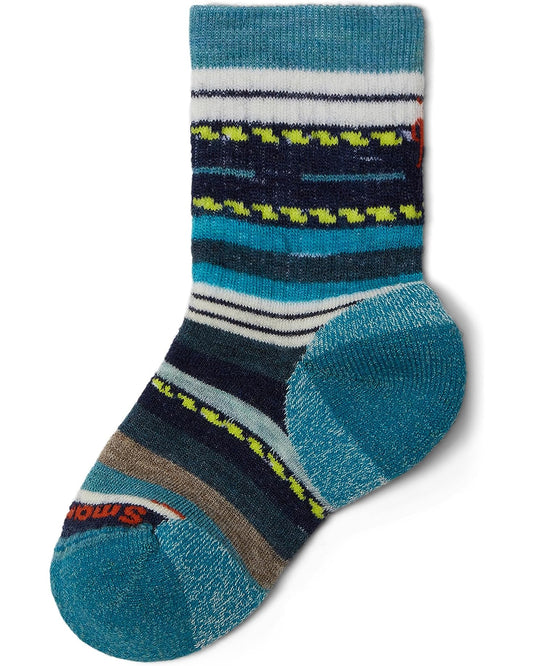 Smartwool - Hike Full Cushion Margarita Crew Socks - Kids; - Ultra Violet